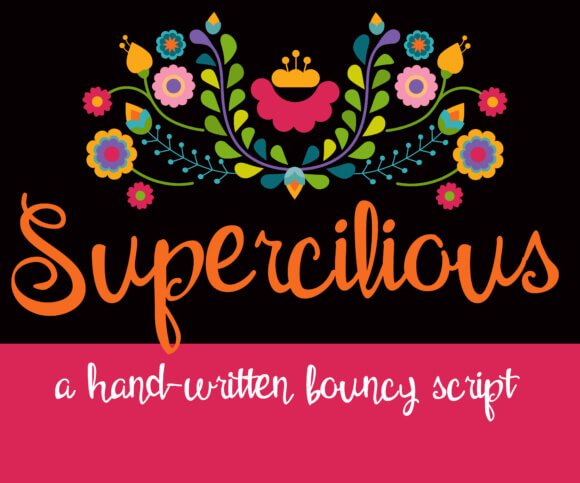 Supercilious Font