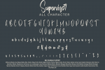 Supervisor Font