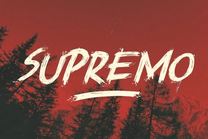 Supremo - Horror Font