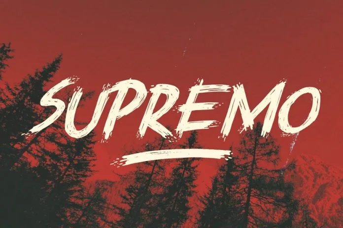 Supremo - Horror Font