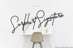 Surfshirt Signature Font