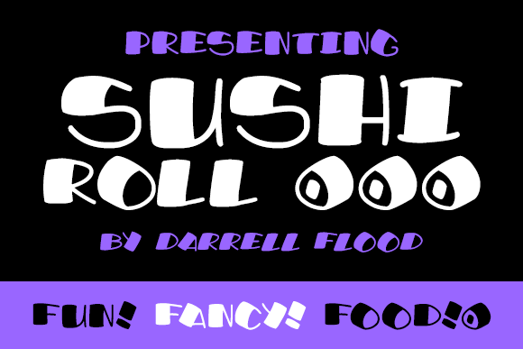 Sushi Roll Font