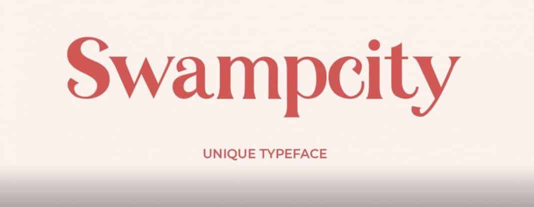 Swampcity Typeface Font