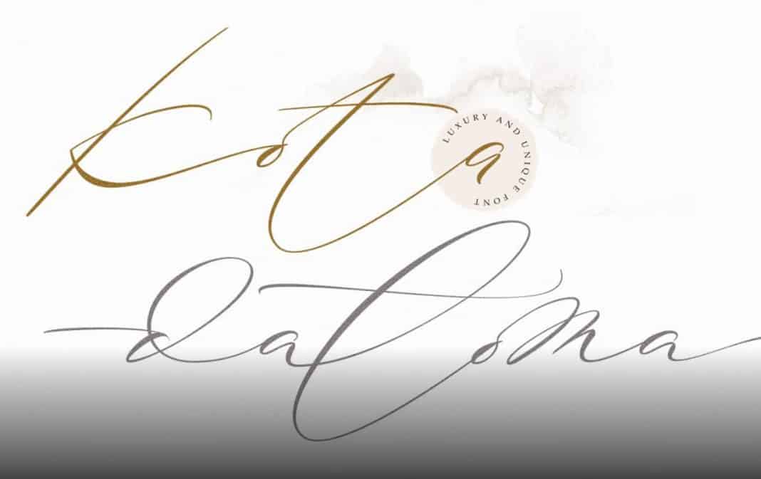 Kota Datoma - Luxury & Unique Font