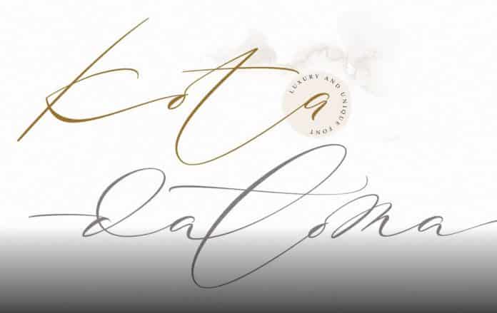 Kota Datoma - Luxury & Unique Font