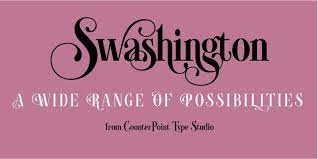 Swashington Font