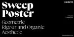 Sweep Poster Font Family