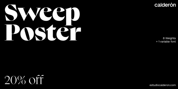 Sweep Poster Font Family