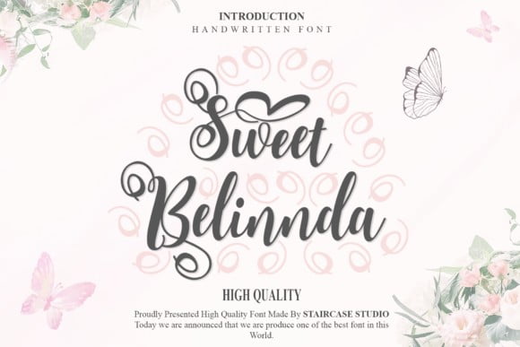 Sweet Belinnda Font