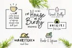 Sweet Belly | Font Duo + Bonus Font