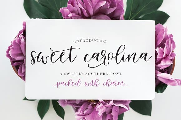Sweet Carolina Font