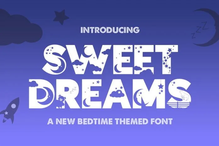Sweet Dreams Silhouette Font