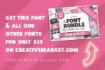 Sweet Dreams Silhouette Font