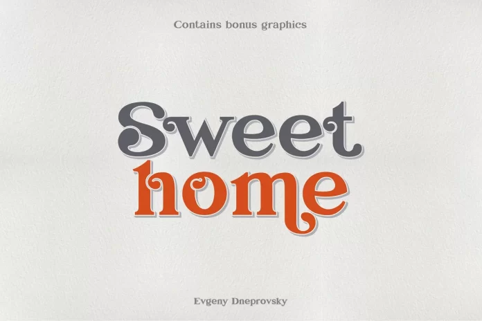 Sweet Home Font