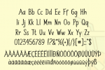 Sweet Iced Coffee Font
