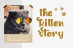 Sweet Kitten Font Font
