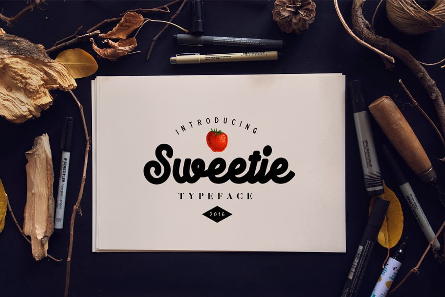 Sweetie Typeface Font Sweetie Typeface Font