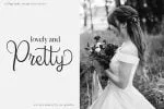 Sweety Amour Calligraphy Font