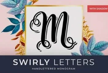 Swirly Letters Font