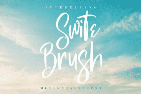 Swite Brush Font