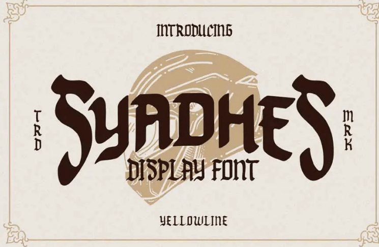 Syadhes Font