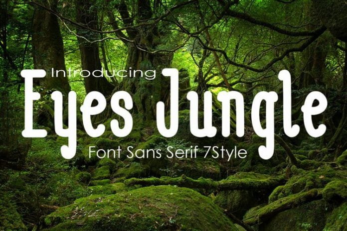 Eyes Jugle Fonts Family
