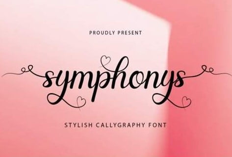 Symphonys Font