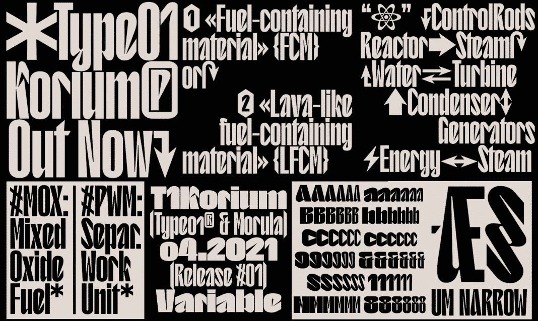 T1 Korium Font