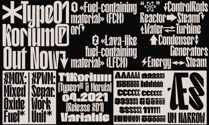 T1 Korium Font