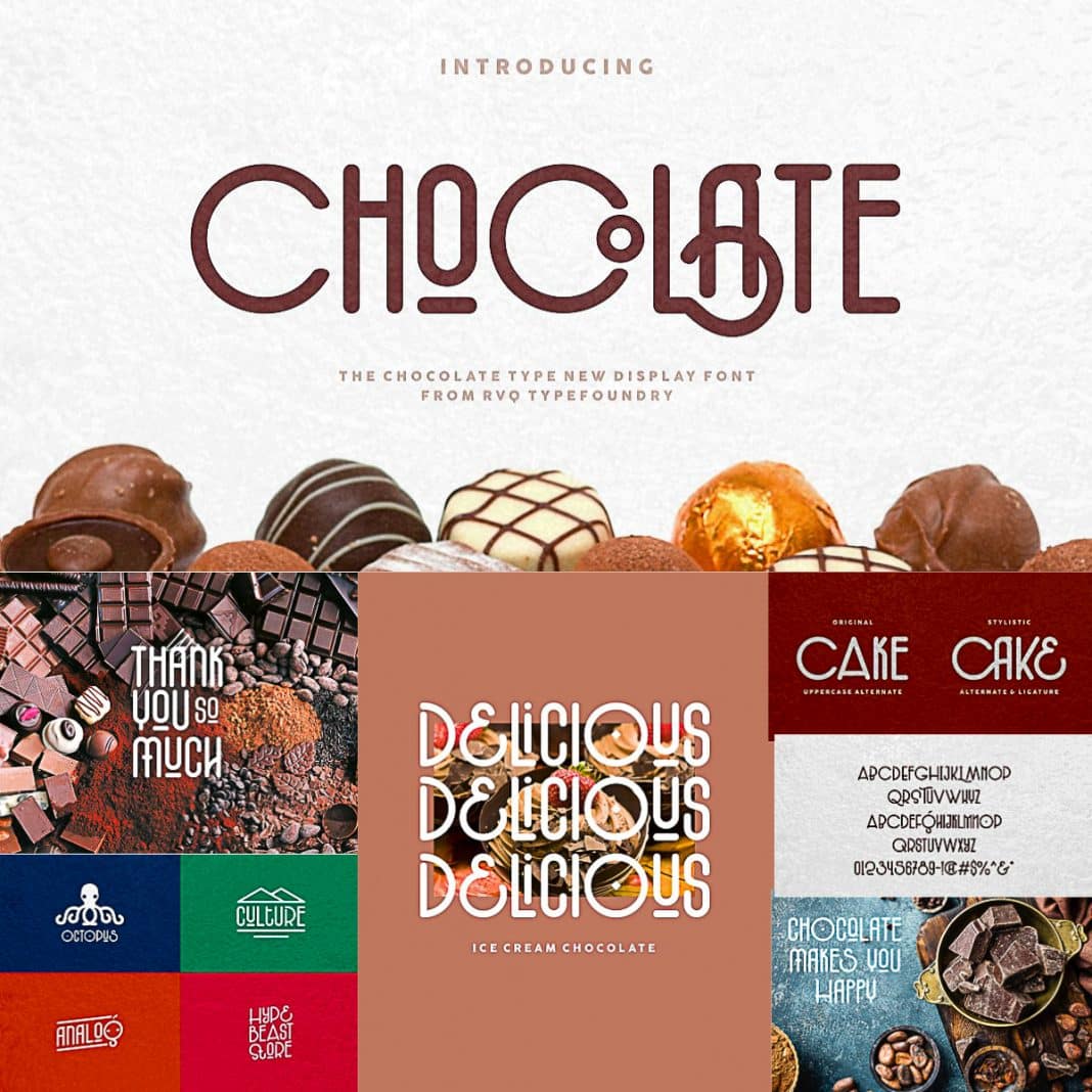 The Chocolate Type Font
