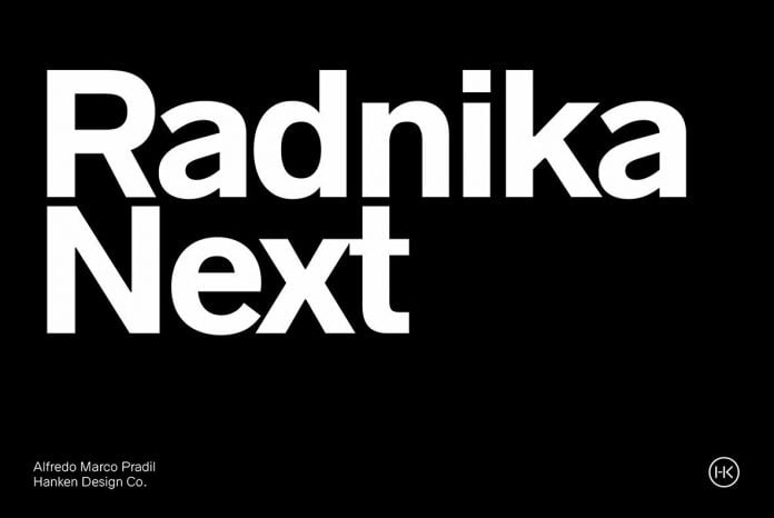 Radnika Next Font
