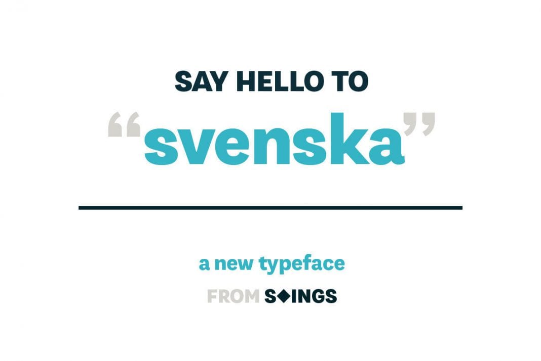 Svenska Font
