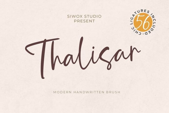 THALISAR - A Handwritten Font