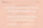 THALISAR - A Handwritten Font