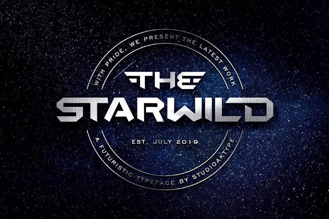 THE STARWILD - Futuristic Modern font