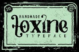 TOXINE typeface