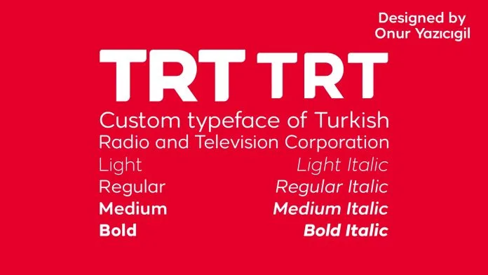 TRT font family