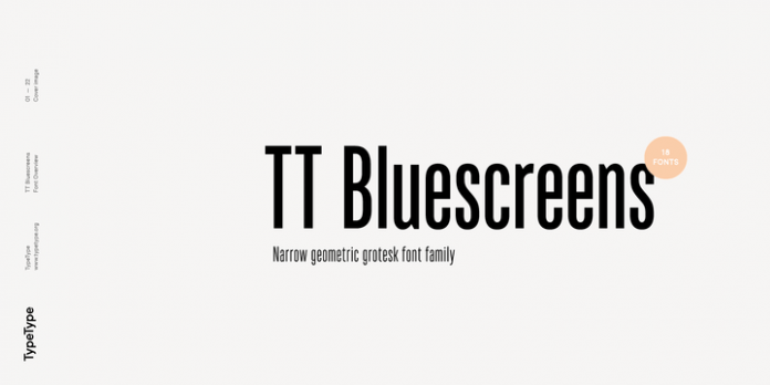 TT Bluescreens Font