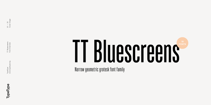 TT Bluescreens Font