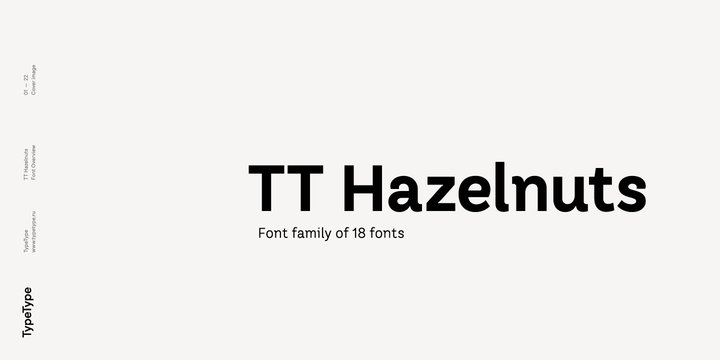 TT Hazelnuts Font