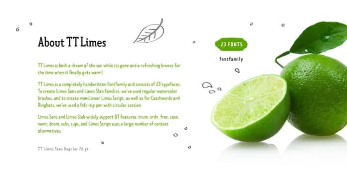 TT Limes Font