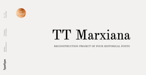TT Marxiana Font