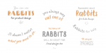 TT Rabbits Font Family