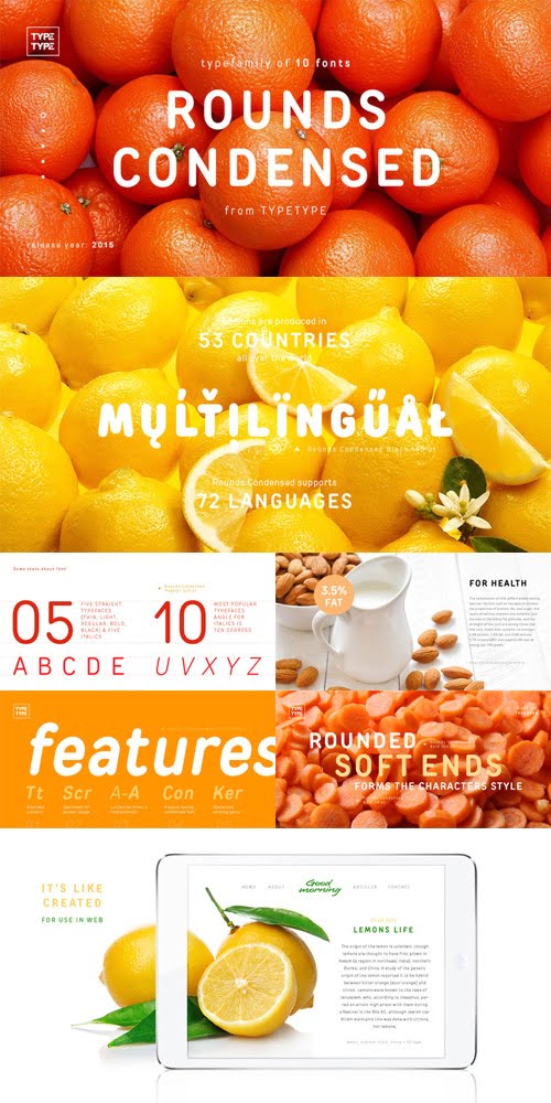 TT Rounds Condensed Font