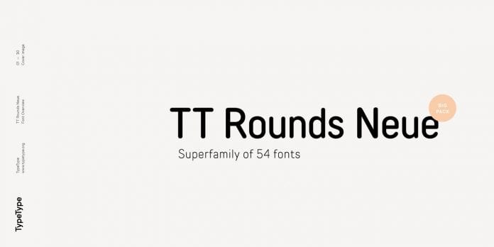 TT Rounds Neue Font Families
