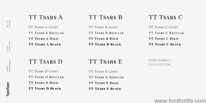 TT Tsars Font