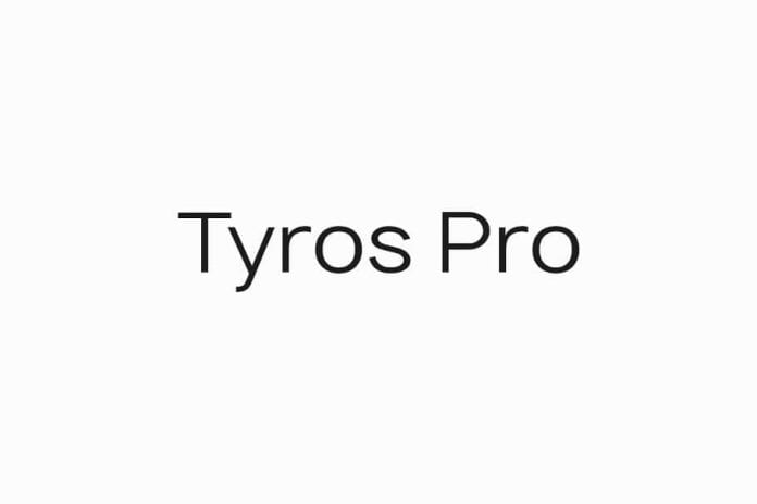 TYROS-Pro Modern Geometric Sans Serif Typeface Font