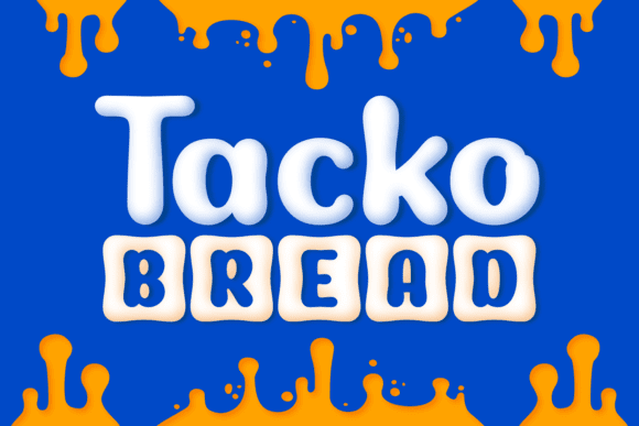 Tackto Bread Font