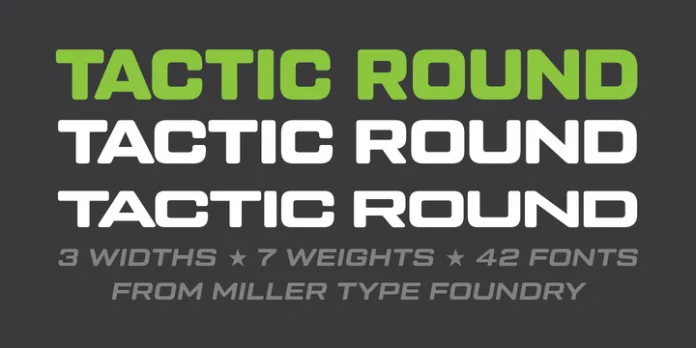 Tactic Round Font