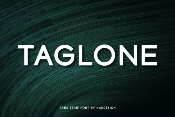 Taglone Font